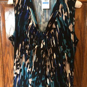 sleeveless tank top  multi color